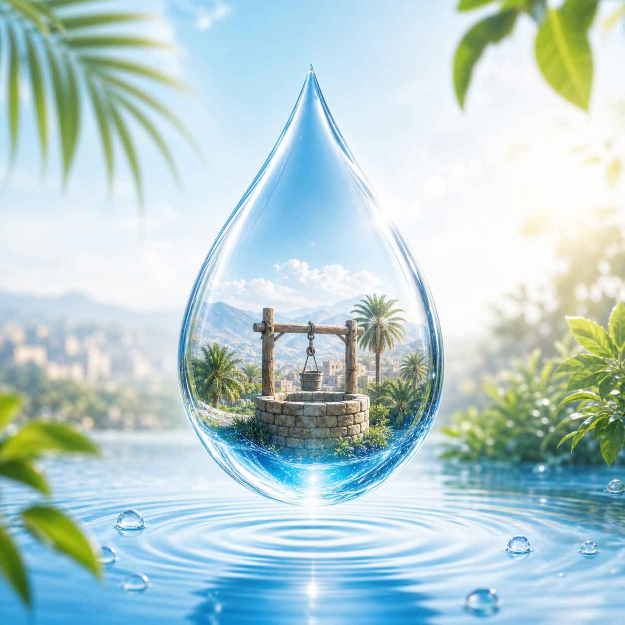 من قطرة تبدأ الحكاية